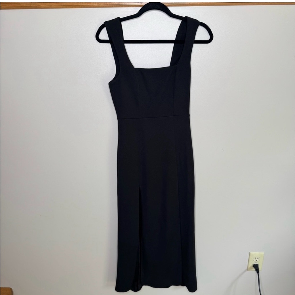 Show Me Your Mumu Black Sleeveless Midi Dress